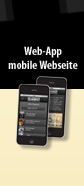Web-App, mobile Webseite