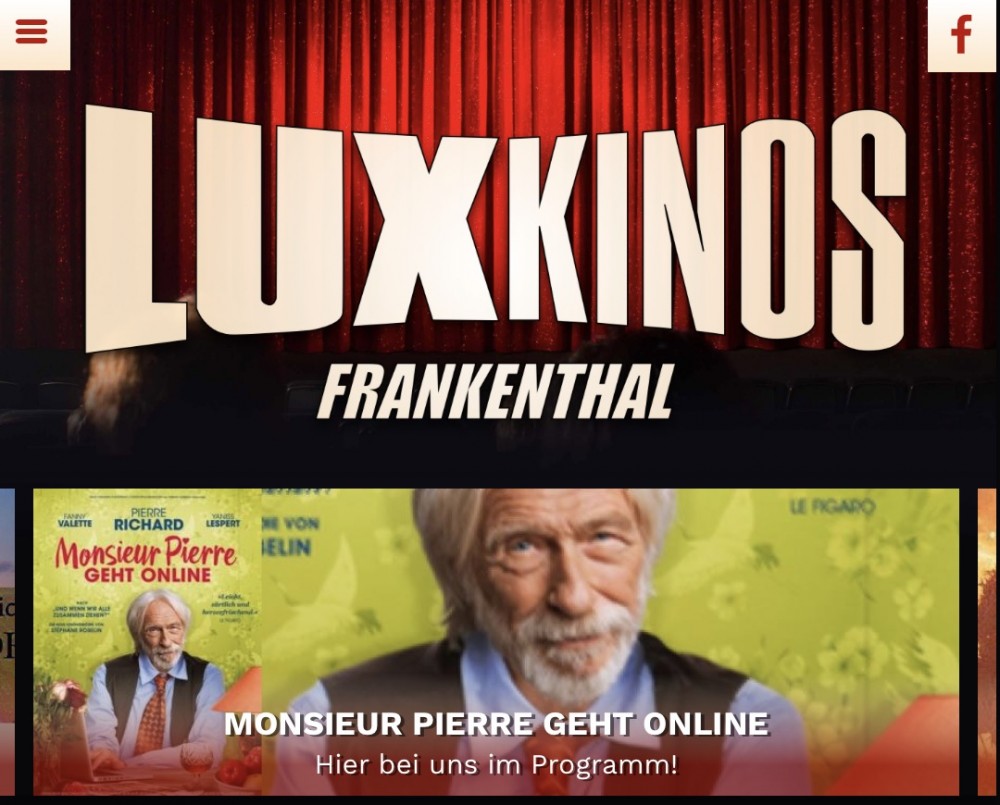 Dreizehn weitere Kinos mit website.plus 2.0 online